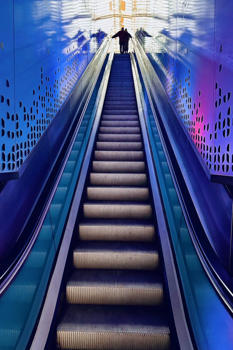 AttersonBarbara's tweet image. #AlphabetChallenge #WeekVforVowels 

               ~ escalator ~