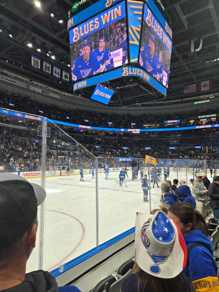 And that's a W! #stlouisblues