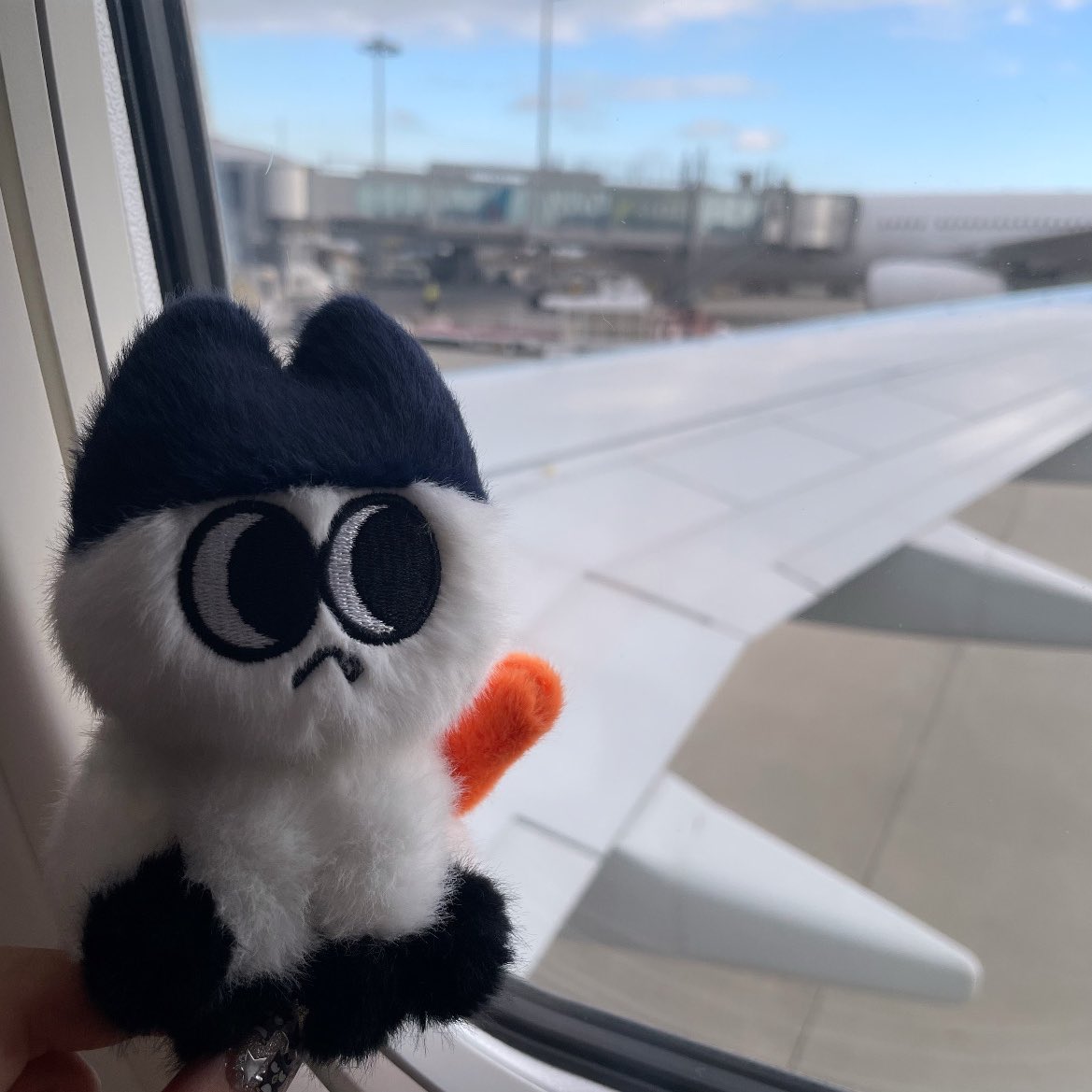 向かうよ〜✈️🇰🇷