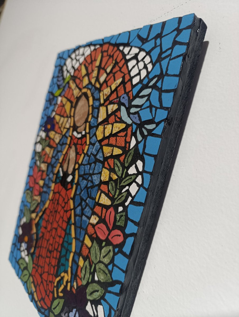 #wabimosaic🩵💜🩵🐘