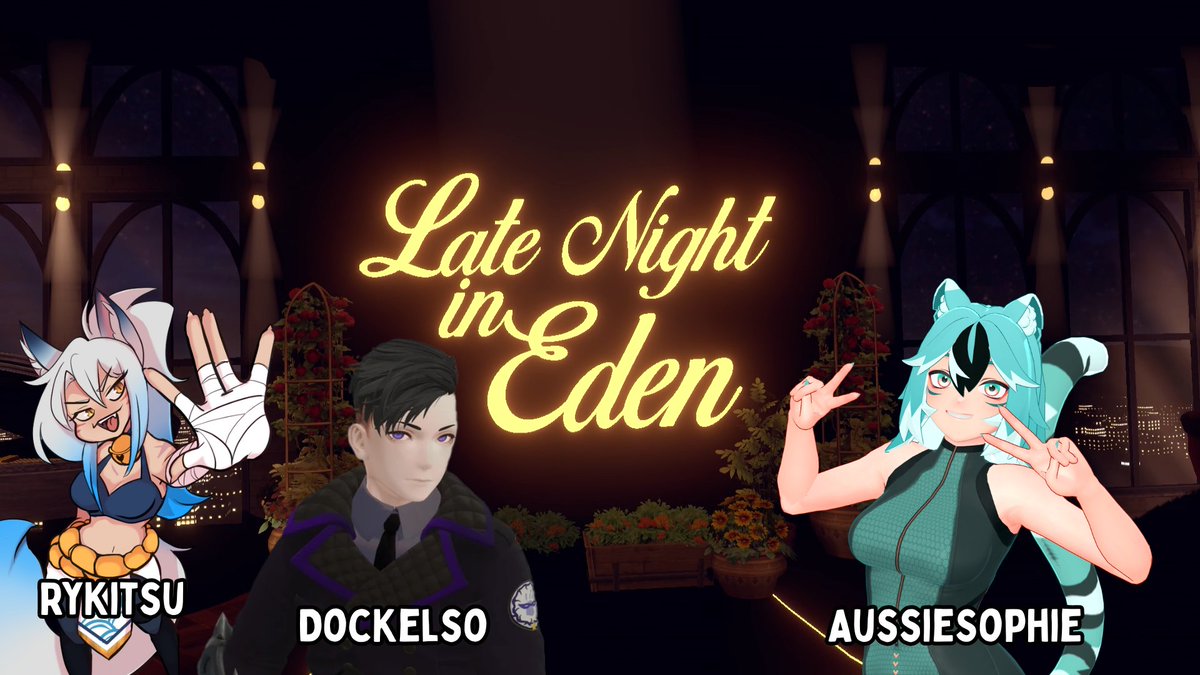 🍾𝕃𝕒𝕥𝕖 ℕ𝕚𝕘𝕙𝕥 𝕀𝕟 𝔼𝕕𝕖𝕟 𝔼𝕡𝕚𝕤𝕠𝕕𝕖 𝟚🌙

Thank you all so much for the amazing support from our first show!!  

I'm happy to announce that we will be having our second show airing  
ɴᴏᴠᴇᴍʙᴇʀ 30, 2025 8:00ᴘᴍ ᴄꜱᴛ  

Here are our stars for the show!