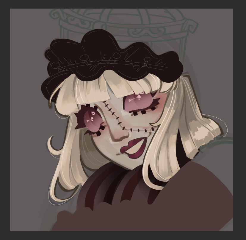 WIP of Galatea my love #IdentityV