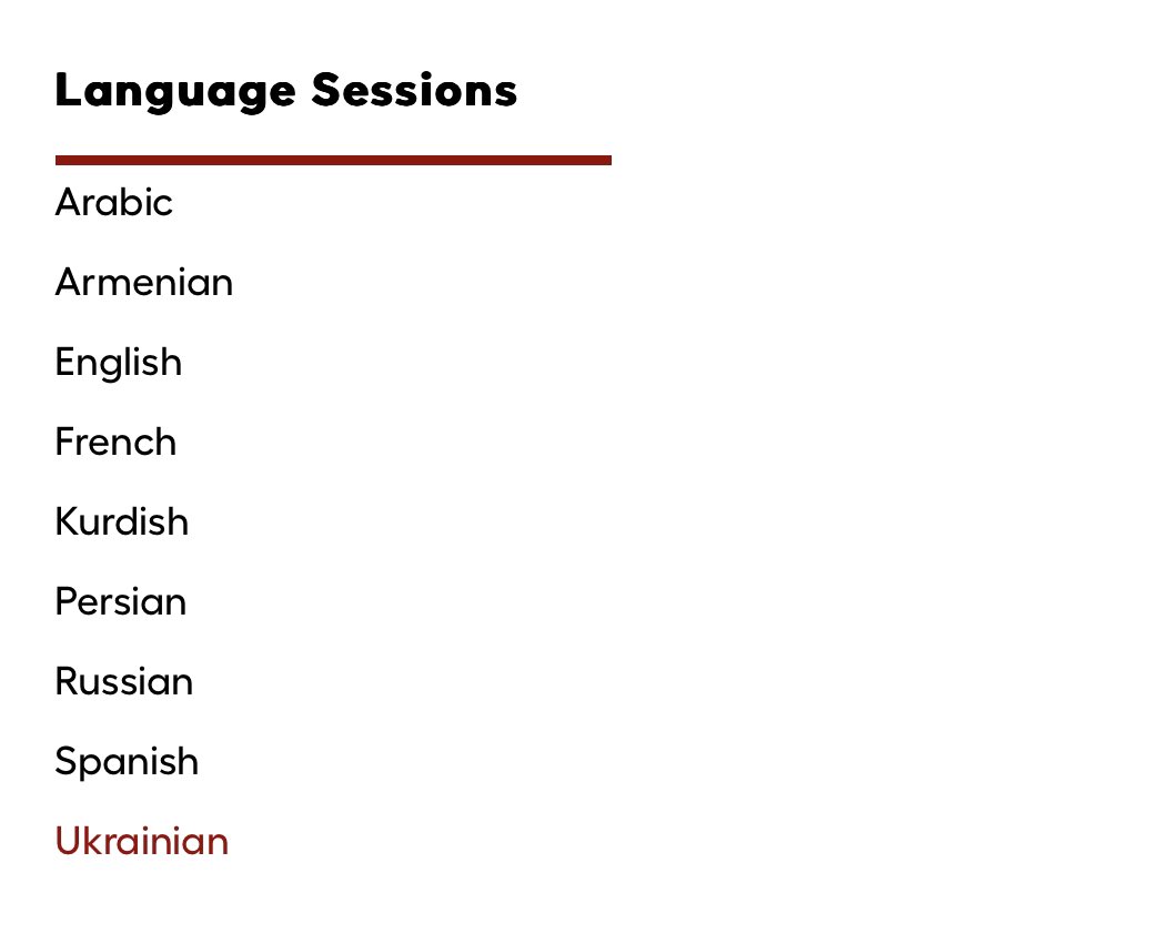 #langtwt
I got a membership from an org I’ve admired for a while:
<a href="/NaTakallam/">NaTakallam</a> offers refugees and displaced individuals employment opportunities through language services. They offer a variety of language classes and have great Black Friday discounts🫶🏼

natakallam.com/about/
