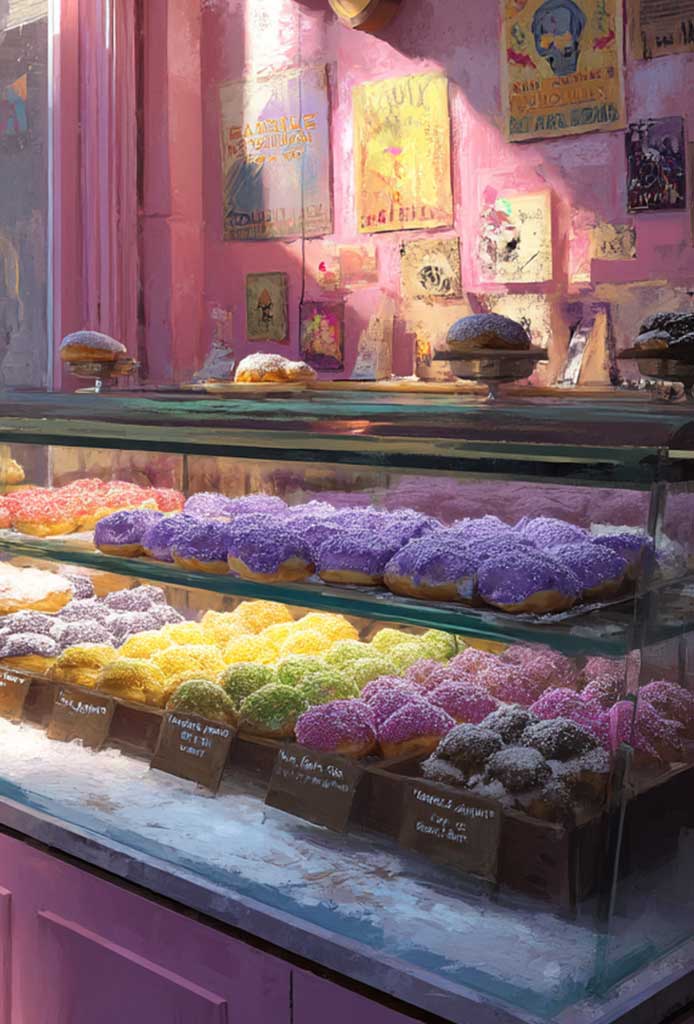 CrackDen's tweet image. Berthier Street Bakery smells like heaven, but don’t let the sugar fool you. It’s a front—quiet meetings, coded messages in pastry boxes. The sweetest places in Hathian rot from the inside out.

#SecondLife #TheCrackDen #Roleplay #Metaverse