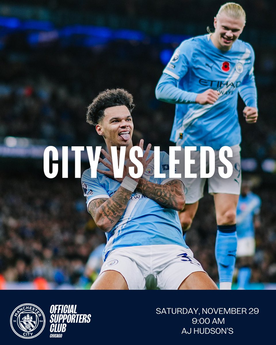 ChicagoMCFC's tweet image. We hope you’re having a fantastic holiday weekend, blues! Catch tomorrow’s match vs Leeds at @ajhudsons! Kickoff is 9 am 🩵💥