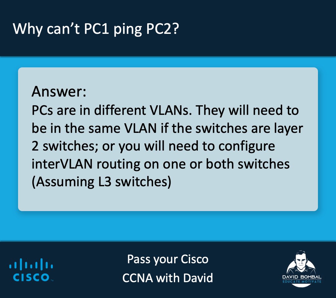 davidbombal's tweet image. Pass your Cisco CCNA with David

#CCNA #Devnet #Cisco #CCNP