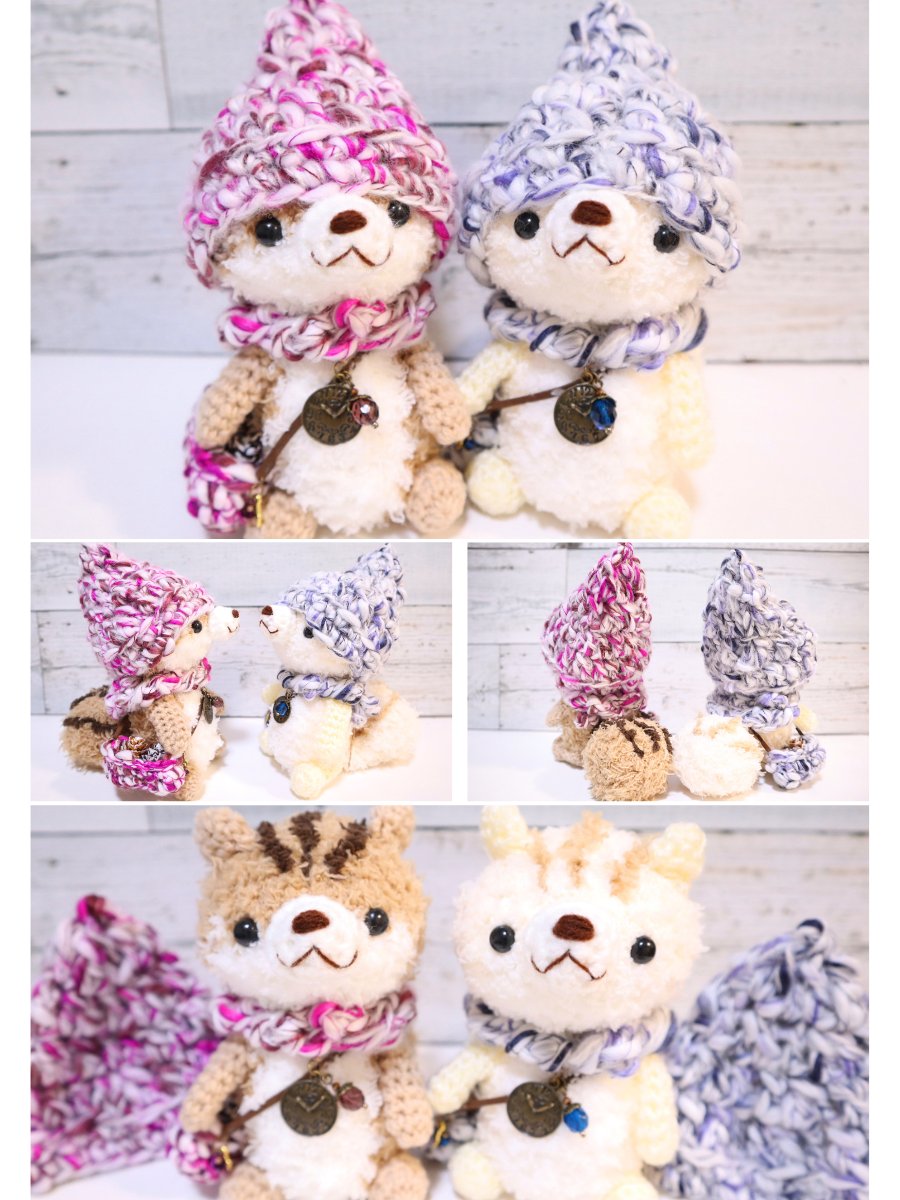 [♡muguetᵕ̈♡]あみぐるみ③ GLOOMあみぐるみ🍀うめだ手づくり市11/26-12/2🍀てづバ12/20『T-05