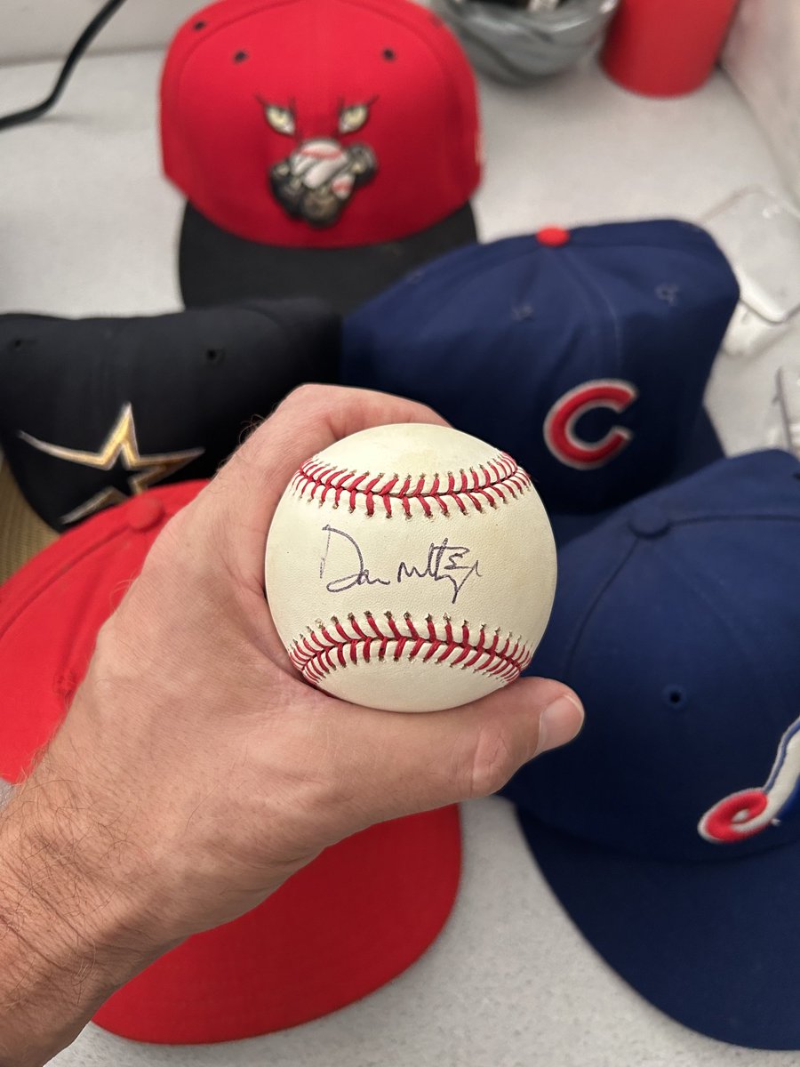 And a Don “Donny Baseball” Mattingly” ball! Was hoping he’d get a world series celebration this year…close but not yet to be.