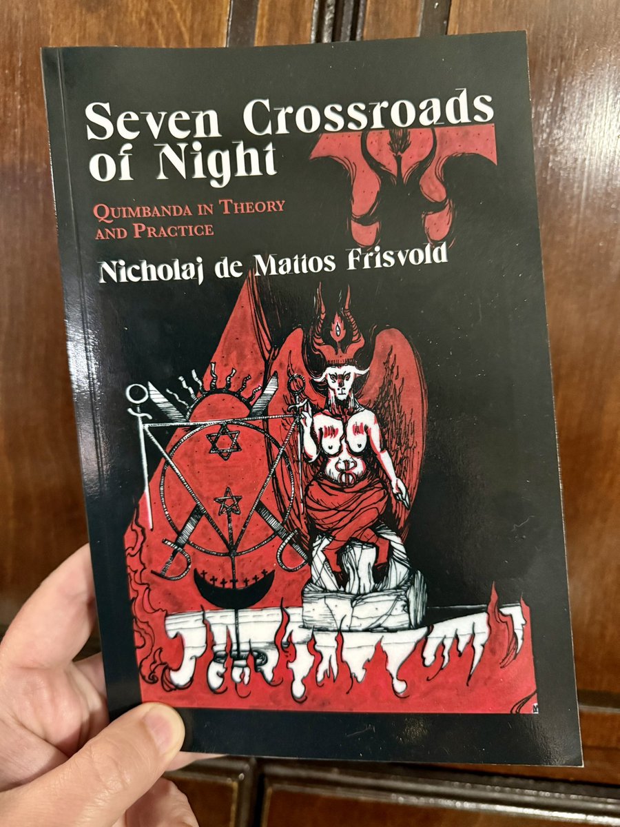 Frisvold, Nicholaj de Mattos. _Seven Crossroads of Night: Quimbanda in Theory and Practice_. Hadean Press. West Yorkshire, England. 2023. 203 pages.