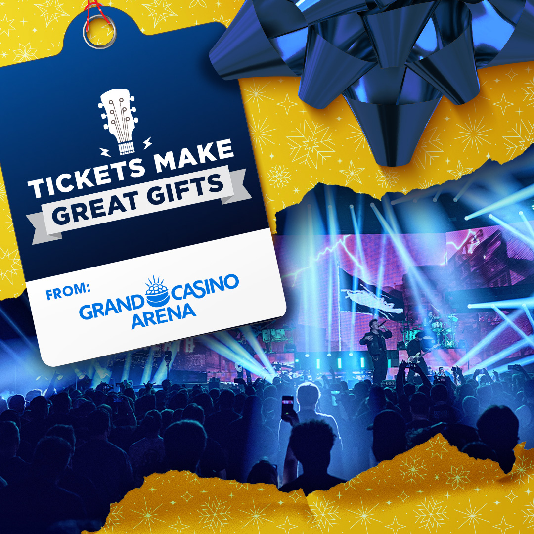 🎁  'Tis the season! Now through December 31, BUY 3, GET 1 FREE on these great events coming to Grand Casino Arena:

Disney On Ice | December 4-7
Minnesota Frost | December - March
World Junior Championships | December 26-January 5
Cinch World's Toughest Rodeo | February 13-14