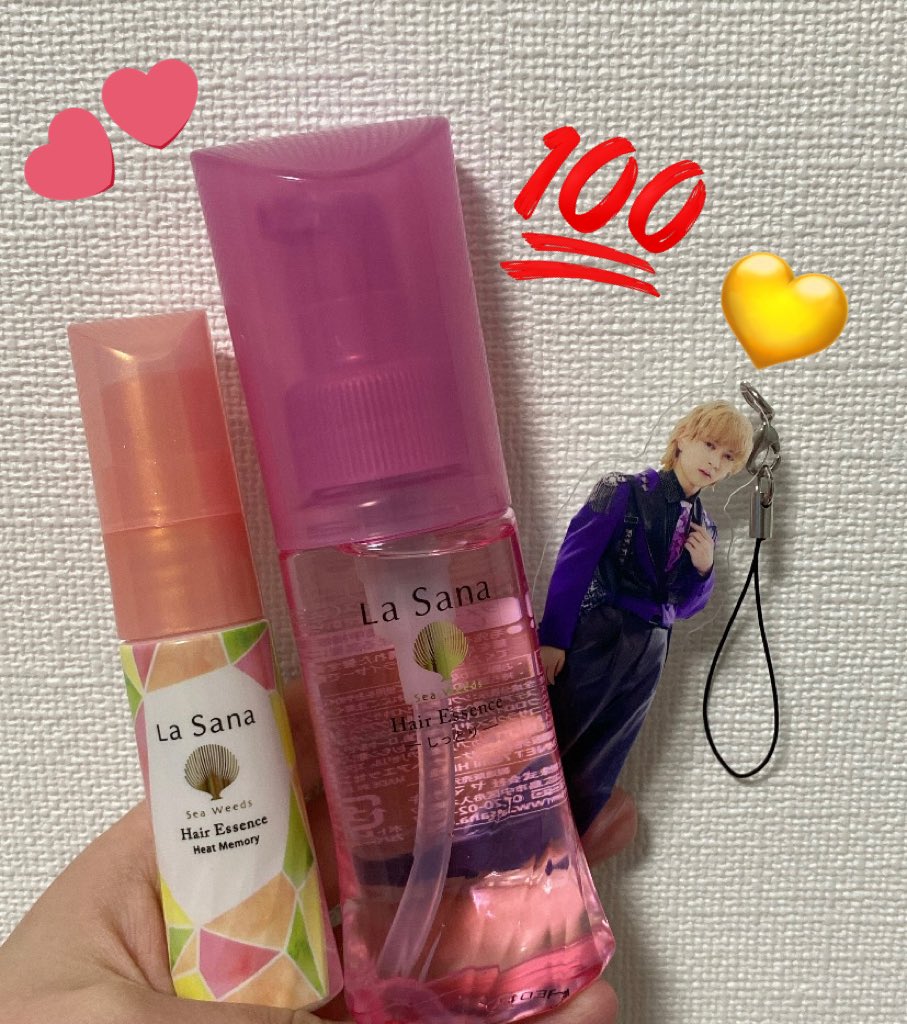milk_yjinto's tweet photo. ヘアエッセンス使ったら、ブリーチ髪もツヤツヤトゥルン✨になり、ドライヤー時間も楽しくなりました〜❣️
ヒートメモリーも翌日のスタイリングがしやすくて重宝してます🎶
素敵なご縁がありますように💛💛💛

#ラサーナで髪も心もきらめきデイズ 
#吉田仁人 https://t.co/5tGYvYh2ya