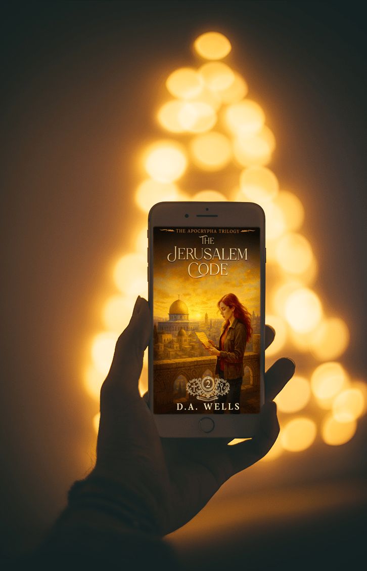 DAWells6's tweet photo. Seven fragments guard the truth; the Cypher is their key. 

The Jerusalem Code
https://t.co/c9TpSflnuO 

#NAFantasy #NAHistoricalFiction https://t.co/0mS99JRKaZ