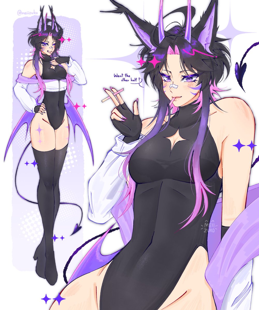 how much would you guys pay for this type of commission? 🤔 Shadings are experimental~