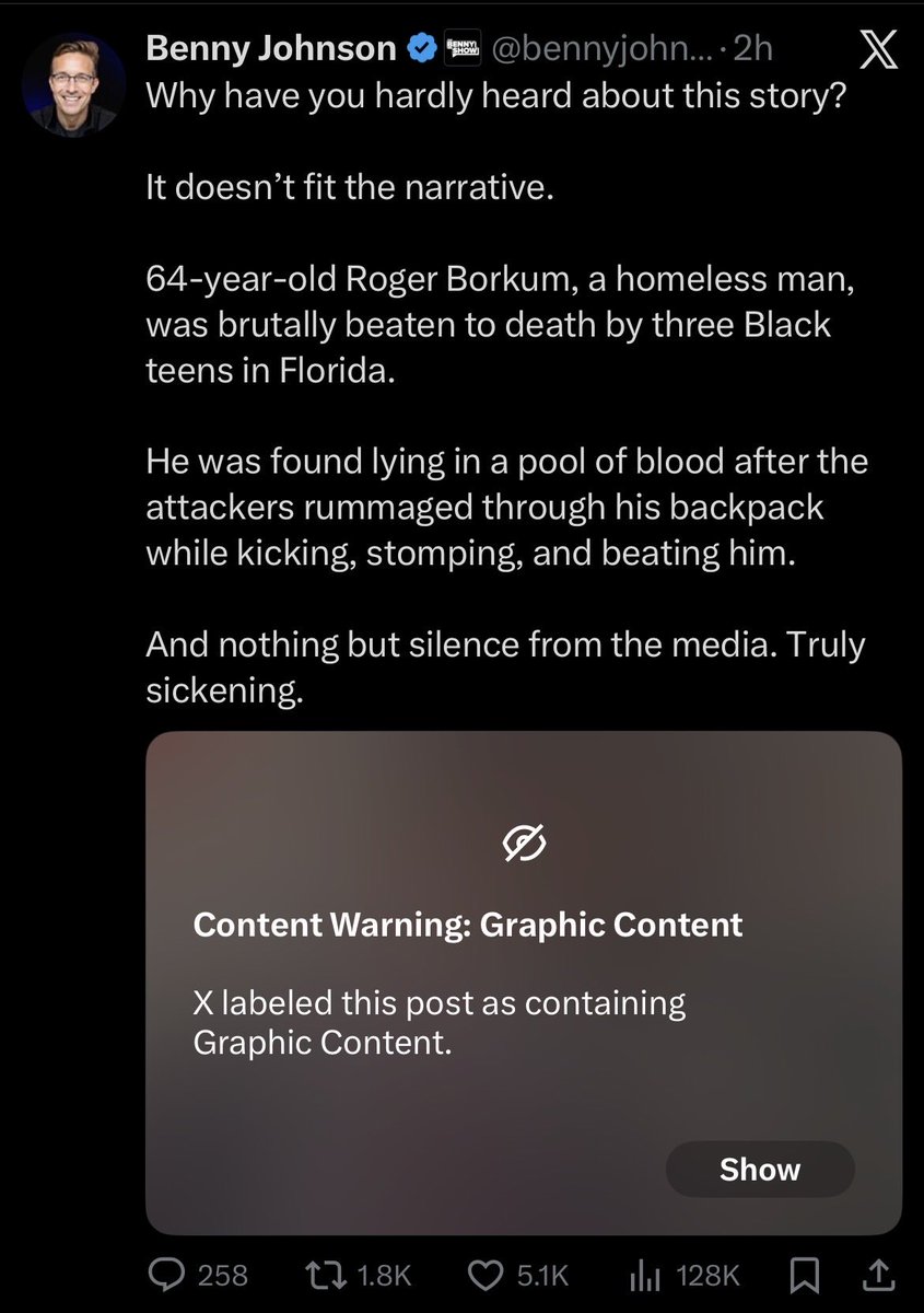 millennialdrift's tweet image. Hey @X @elonmusk Why is this image labeled graphic content?