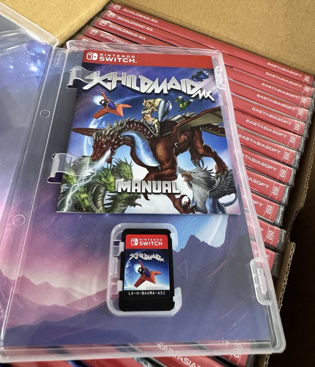 If you’ve enjoyed coverage of our latest shoot’em up release Schildmaid MX, be sure to secure your order for a physical Nintendo Switch copy, now shipping from online retail partner Playasia!

🌏📦🛒ow.ly/xi4Y50XyoCn