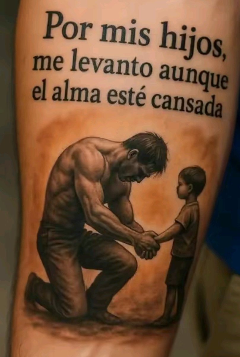WorldiTech's tweet photo. Por mis hijos me levanto, aunque el alma esté cansada... https://t.co/p4ryn6FcPi