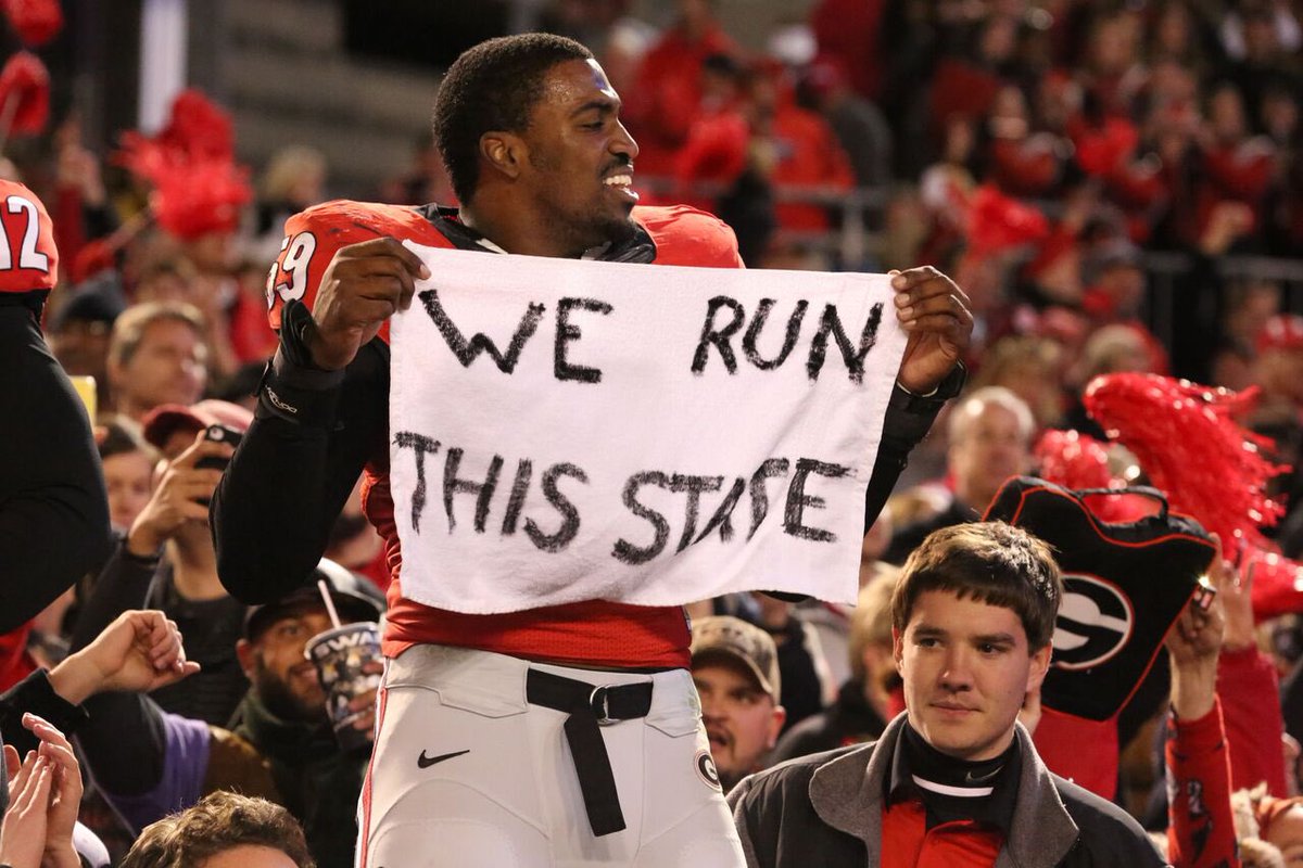 42cobras's tweet image. I have been dreaming of saying this since that dreaded 45-42 loss back in 2008:

The Dawgs have beaten Tech eight straight games! For the first time in history. 

How ‘Bout Them Dawgs! #Dawgs #COFH #WreckTech