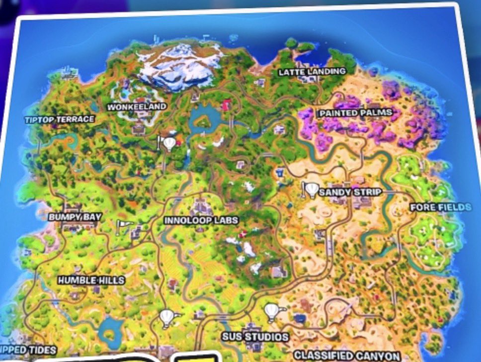FNBRintel's tweet image. CHAPTER 7 MAP LEAKED

(via @SkexieFN)