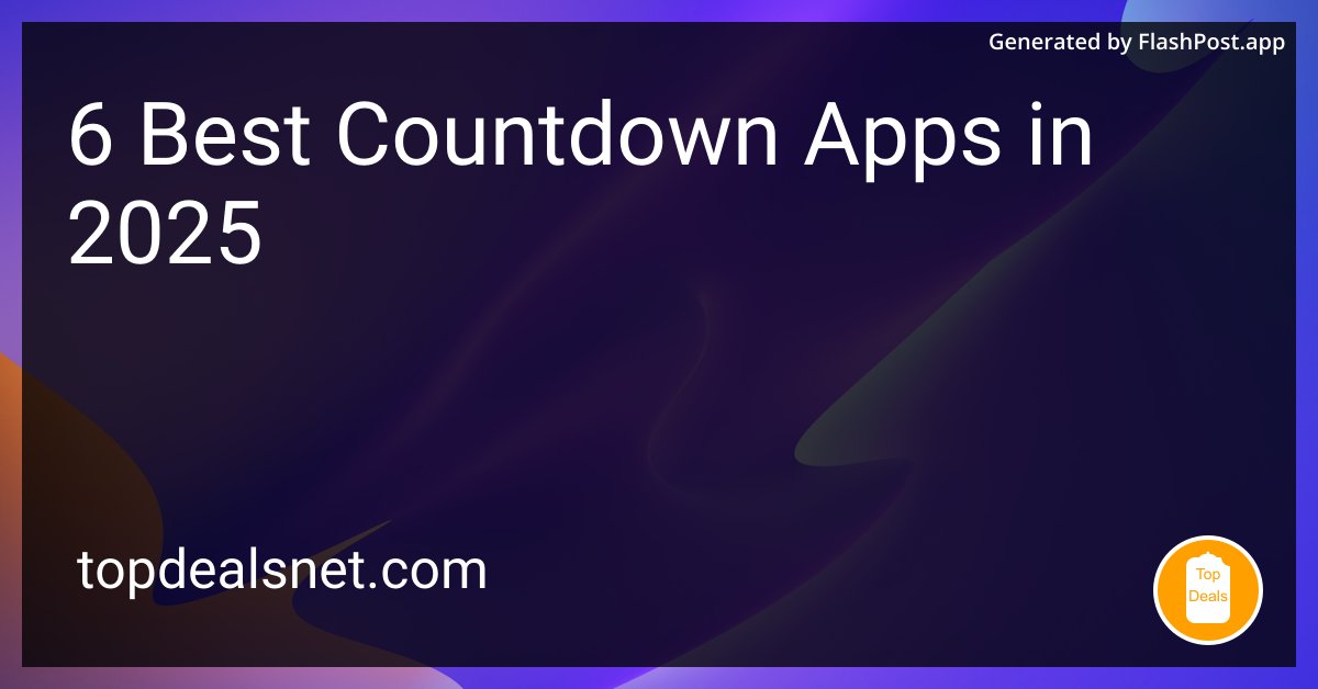 devhubbycom's tweet image. What do countdown apps do during their spare time? Count their blessings? 😇⏳

Source: topdealsnet.com/blog/best-coun…

#FutureApps #CountdownFeatures #EfficiencyApps #ClockApps #apps #app