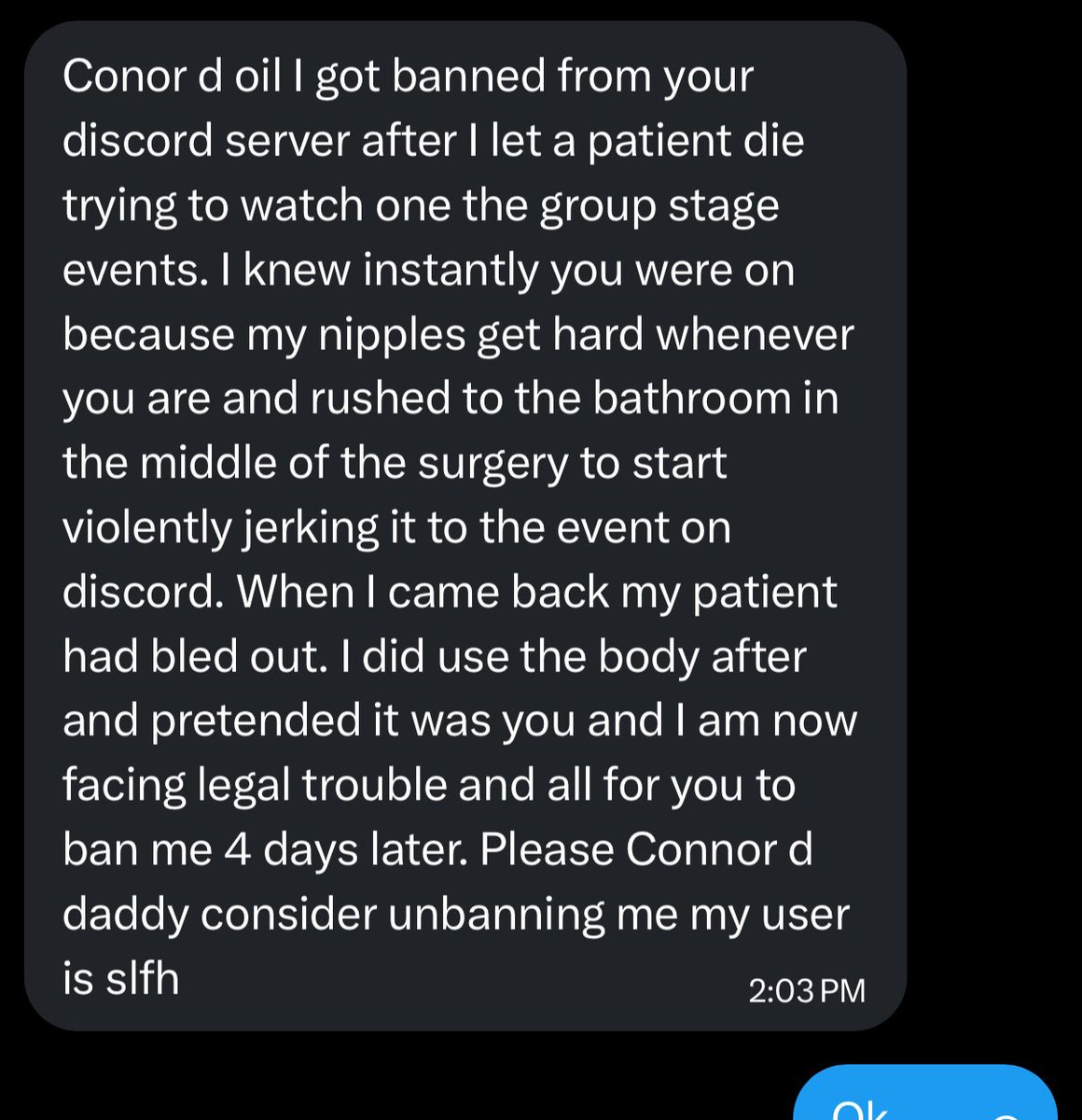 RealConorOil's tweet photo. 🫩 https://t.co/H2IWa3higo