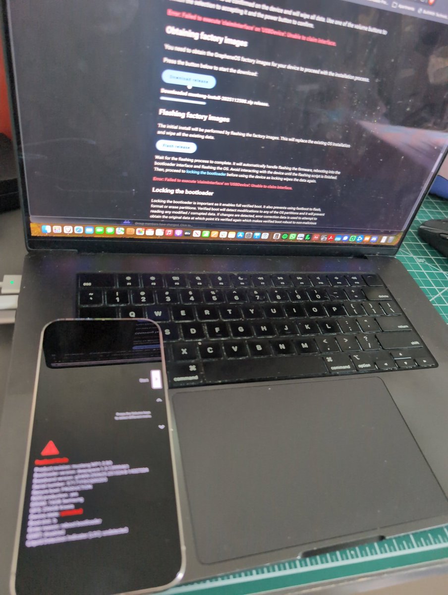 AlexLi98's tweet image. Spending my Black Friday flashing a new Pixel with @GrapheneOS 🤩