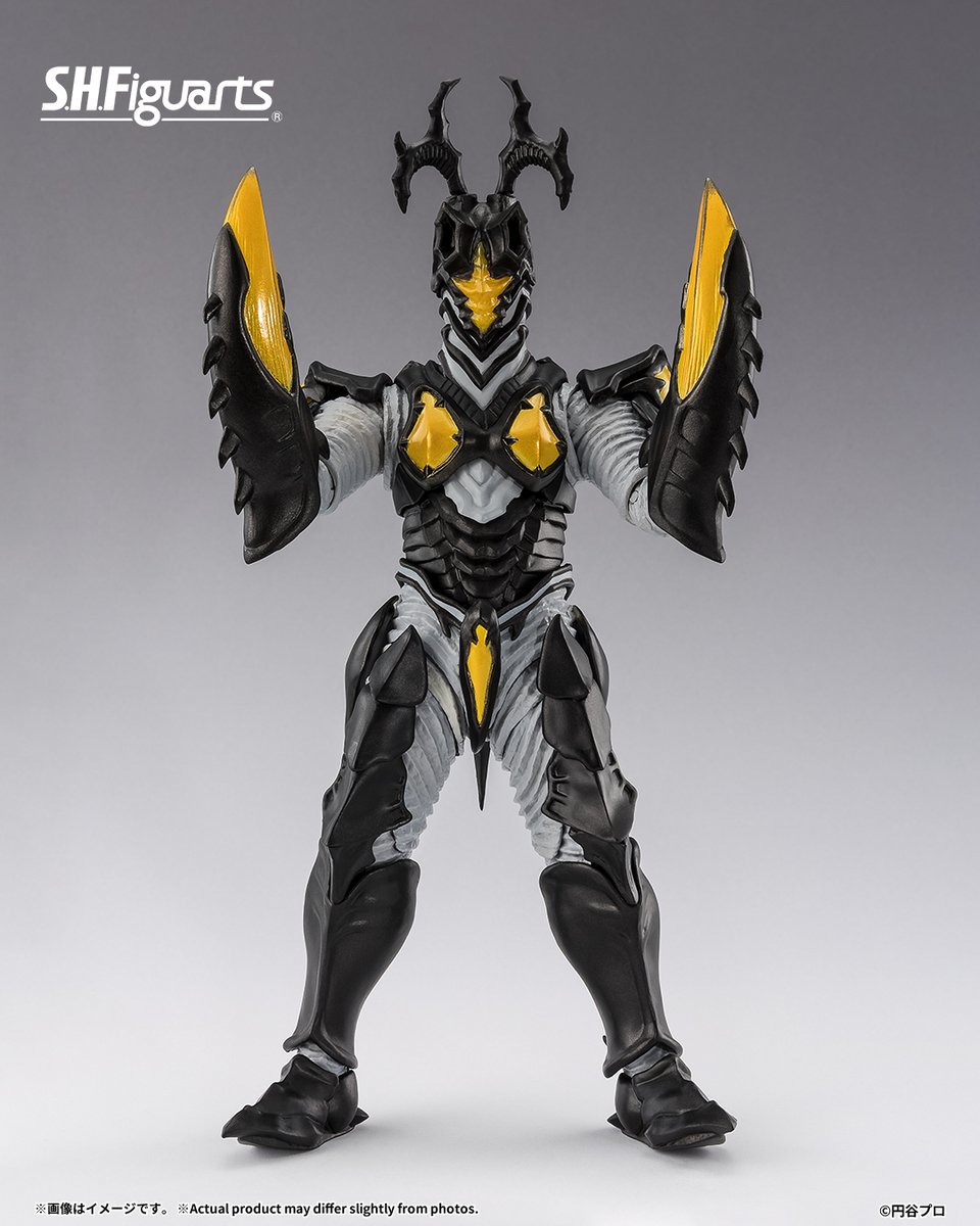 t_features's tweet image. 【締切迫る】

『#ウルトラマンサーガ』より
「S.H.Figuarts ハイパーゼットン（イマーゴ）【2次：2026年5月発送分】」は魂ウェブ商店で11月30日(日)23時受注締切！
🛒ご予約は→ p-bandai.jp/item/item-1000…

別売りの商品と合わせて「ハイパーゼットンシザース」を再現可能！
#t_shf #ウルトラアーツ