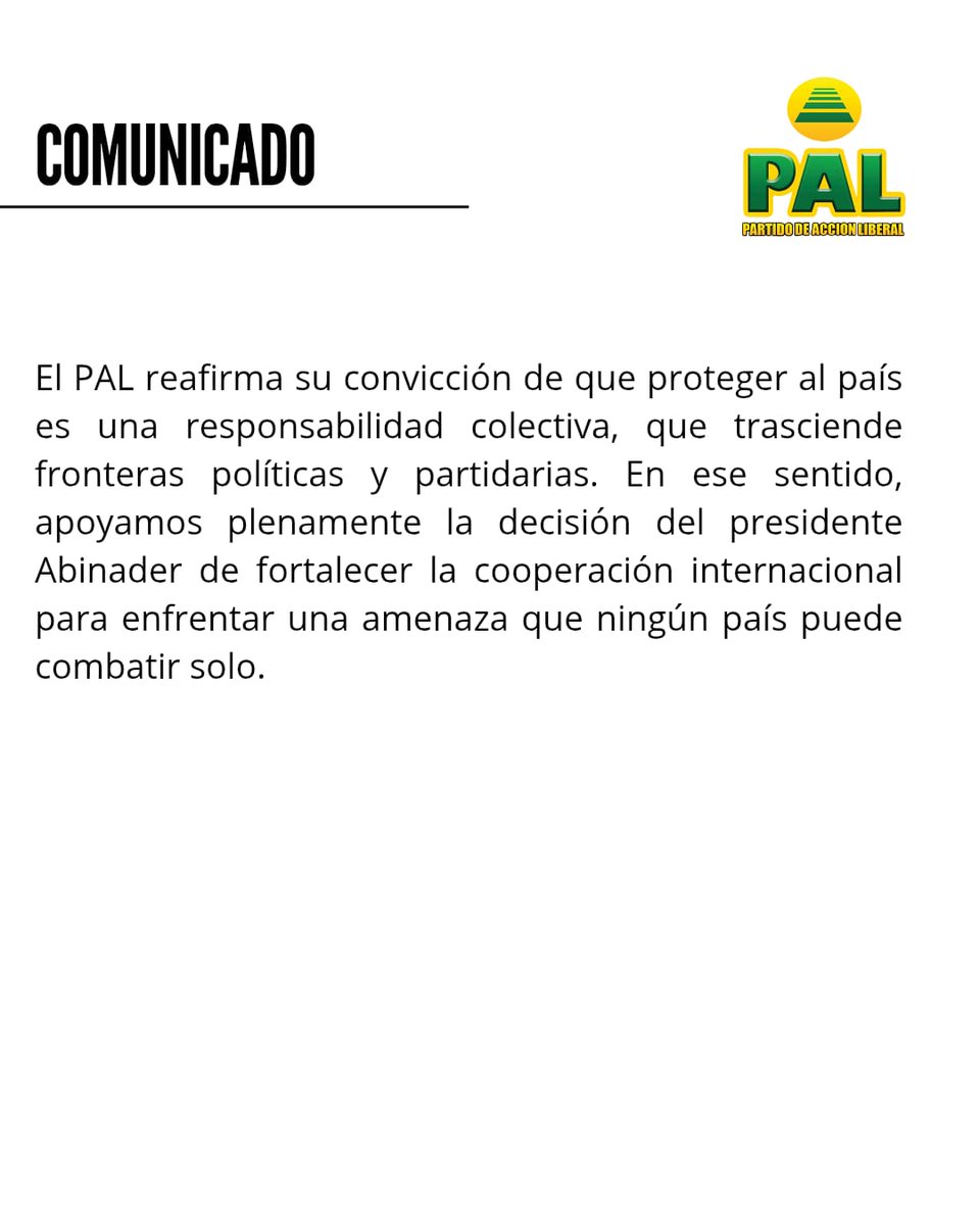 Partido de Acción Liberal tweet media