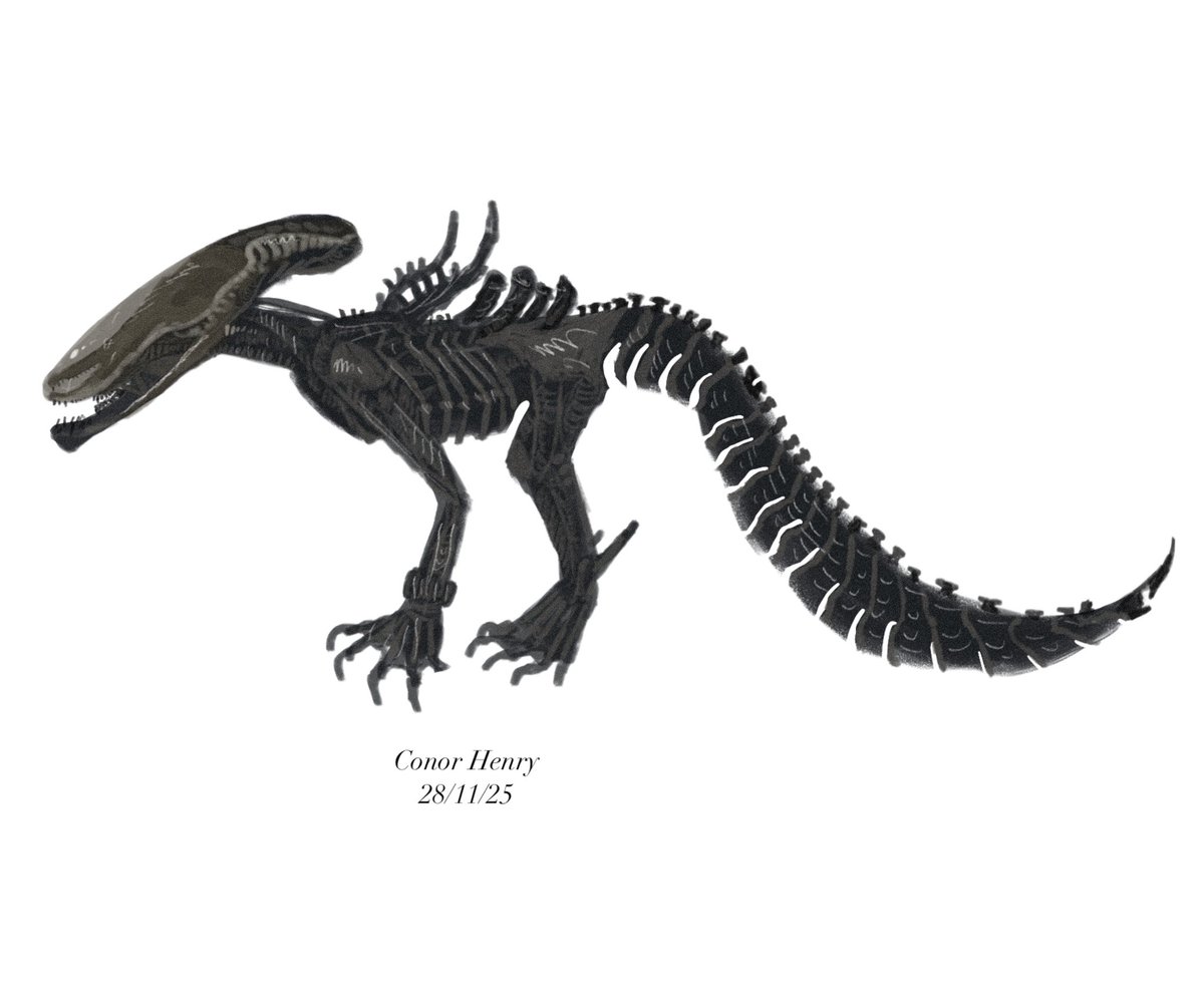 Conor29882576's tweet image. Platypus xenomorph.
Would be interesting to see an official disney design for the platypus xenomorph. 
Wonder if marsupials in general are aliens although koalas clearly aren’t so idk or just platypus specifically. Working on an echidna Yautja too.
#Zootopia2 #xenomorph #platypus