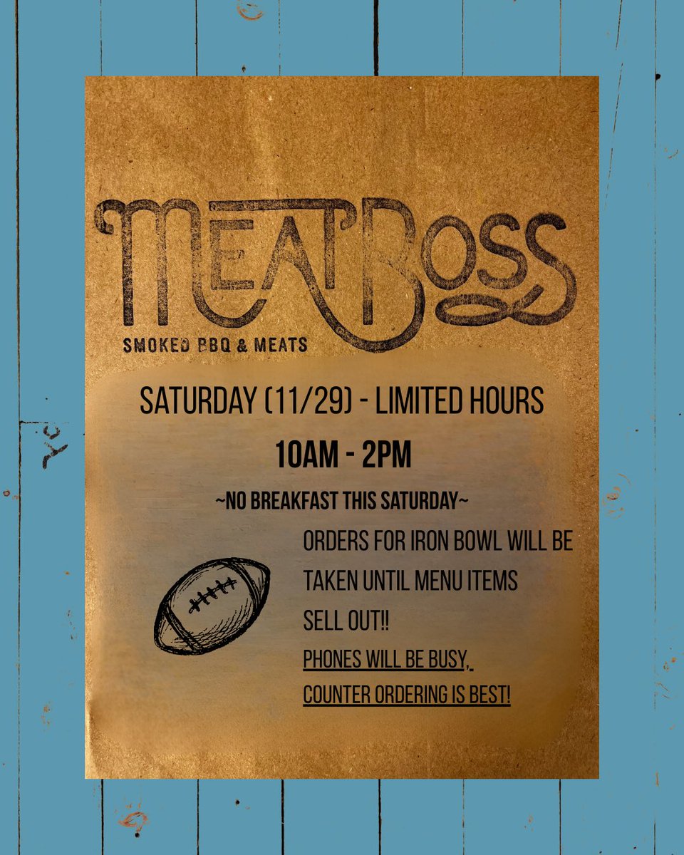 Meat Boss tweet media