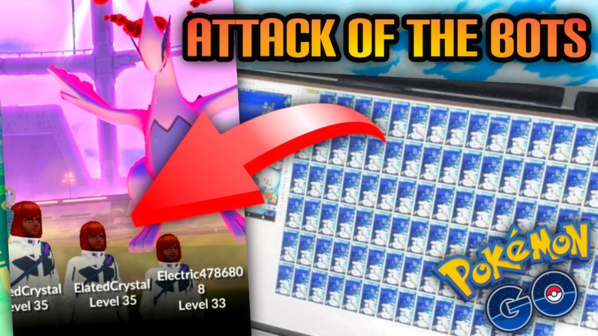pokeAK101's tweet image. ☠️The Pokemon GO black market is getting out of hand
📰#PokemonGO #Niantic #Scopely #Pokemonnews #Pokemon news
▶️youtu.be/dCrXuPI9BKs