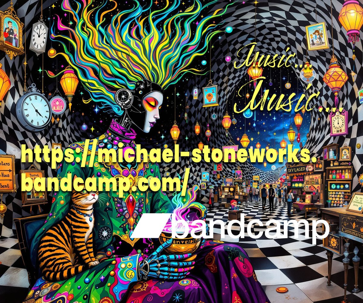 Enjoy art and music? Of course you do. Everyone likes some kind of art and music. Check my art at @accessprotocol (hub.accessprotocol.co/creators/micha…) and at <a href="/drip_haus/">DRiP 💧</a> (drip.haus/stoneworks/), and my music at BandCamp (michael-stoneworks.bandcamp.com). You’ll like it. Some of it. Lol.