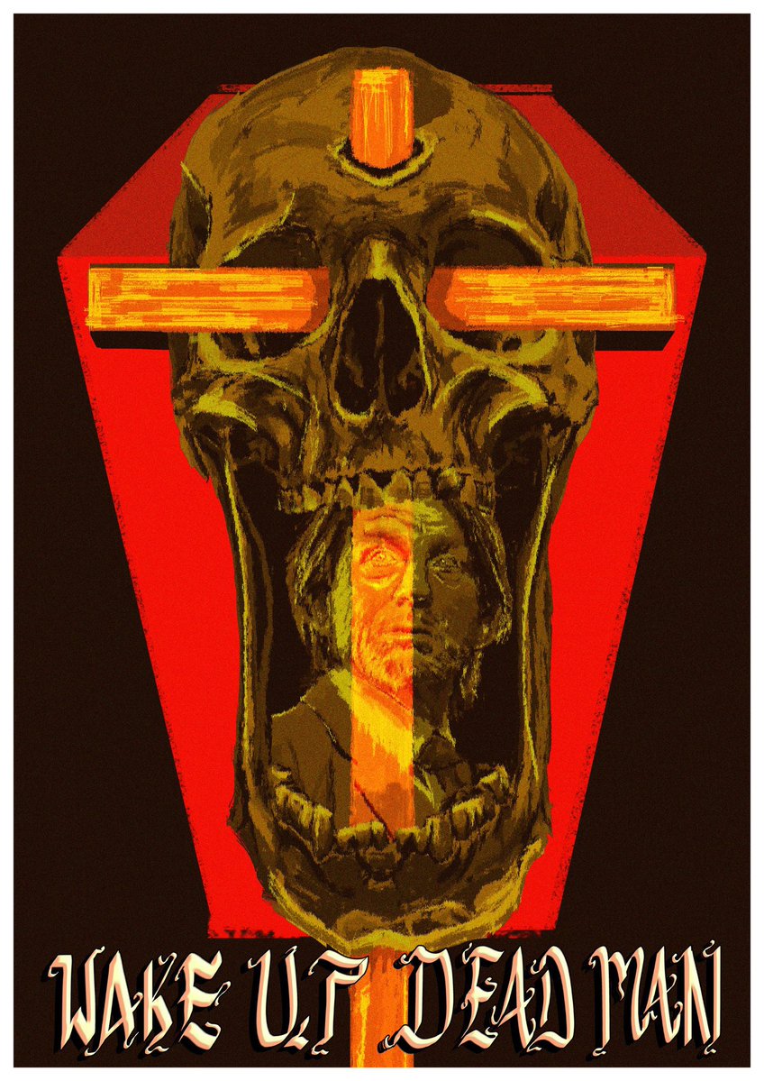 #nw Wake Up Dead Man
With my best friend!

Art by <a href="/PatrickNelisArt/">Patrick Nelis Art 🎅🎨</a> 

Dir. Rian Johnson