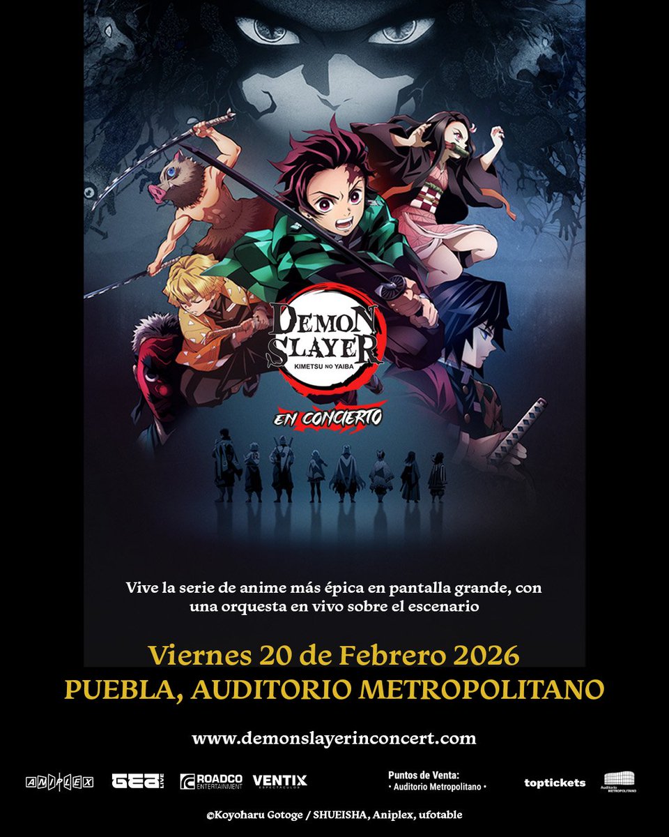 ¿Este concierto sinfónico de #DemonSlayer es oficial?
Me llama la atención que utilizan el logo de <a href="/AniplexLat/">Aniplex Latin America</a> pero se ve sospechoso...