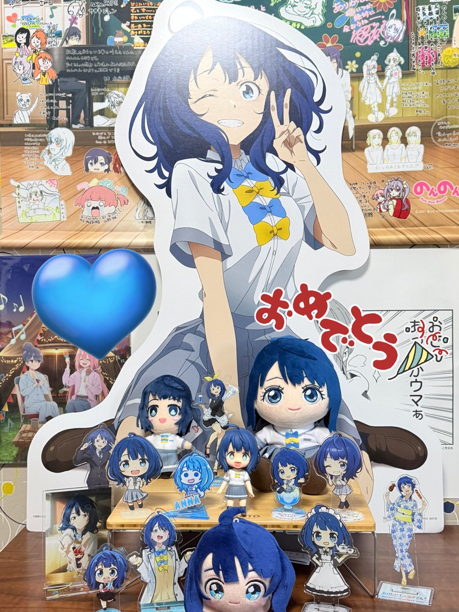 八奈見杏菜ちゃん 💙🎂𝐇𝐚𝐩𝐩𝐲𝐁𝐢𝐫𝐭𝐡𝐝𝐚𝐲🎂💙 お誕生日プチ