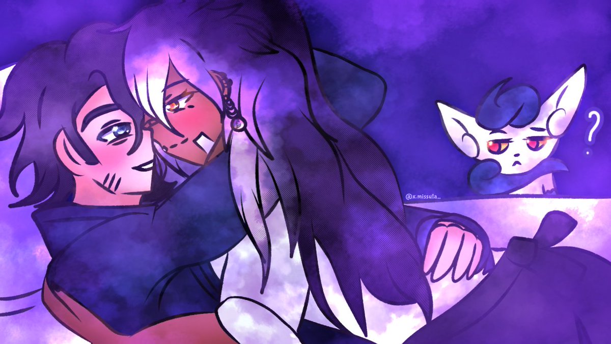 An awesome couple... 🪻☕️
Intimidating and judging cat-
(It's so silly to draw Sycamore and Violette while Meowtic judge in the background 😭✨️)
-
#ContestCaféShipping #YumeTwt #Yumeship #PokéYume #Pokétwt