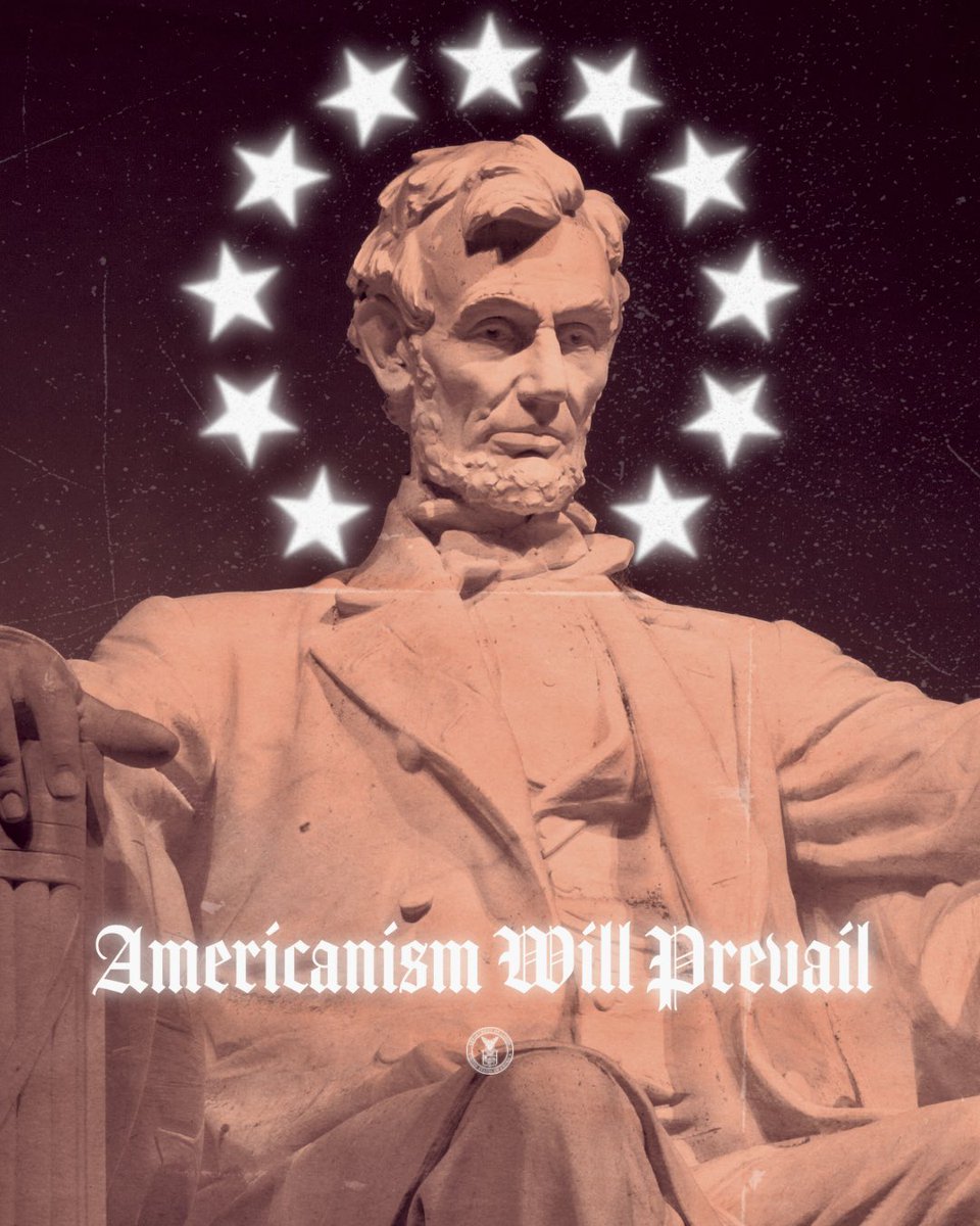 USDOL's tweet image. The fight for Western Civilization has begun—and Americanism will Prevail.