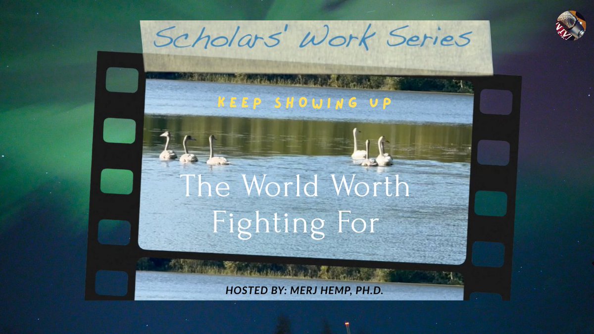 GD4JForum's tweet photo. Available tomorrow!
Scholars’ Work Series presents, “The World Worth Fighting For: #KeepShowingUp!” an exclusive release for supporters of Dr. Merj Hemp. This is her way of saying thanks for believing in her mission to amplify the voices of those who can't speak for themselves. https://t.co/ukD1I6u1dC