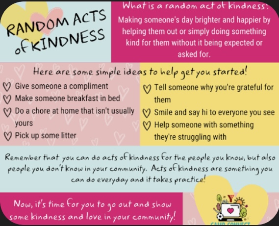 KindnessChamps's tweet photo. "Be kind, for everyone you meet is fighting a battle you know nothing about." Unknown
Hey kind people🥰
An act of kindness makes a powerful impact in the life of someone else (& your too)💞
Thanks Unknown @Positivepresent #CampConnect😊
#kindness #begentle #compassion❤️ https://t.co/Ogh7Oy5ec6