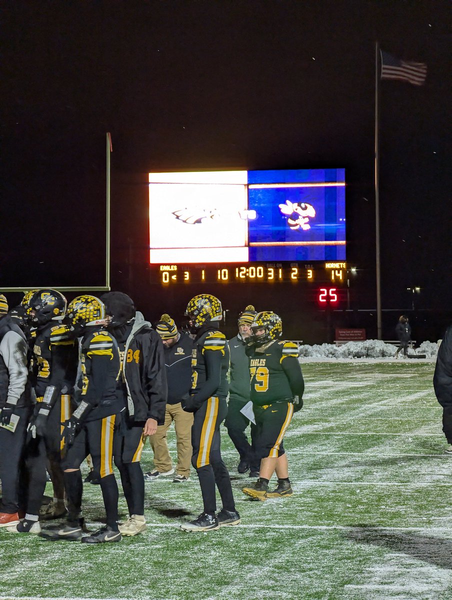 After 1 quarter here at Byers Field

<a href="/kirtlandFB/">kirtlandFB</a>  14
<a href="/CCEaglefb/">Colonel Crawford Eagles Football</a> 0

<a href="/SportsKee1/">KeeOnSports</a> <a href="/FOX8FNTD/">FridayNightTouchdown</a>  <a href="/KirtlandHornets/">Kirtland Athletics</a> <a href="/kirtlandsports/">Kirtland Hornets</a> <a href="/KirtlandSchools/">Kirtland Schools</a> <a href="/hornetstatcrew/">Kirtland Hornet Stat Crew</a> <a href="/TheNest_CCHS/">Colonel Crawford Student Section</a> @cceaglebands <a href="/OfficialOHSAA/">OHSAA SPORTS OFFICIAL</a> <a href="/OHSAASports/">OHSAA Sports</a>

#NEOPS #OHSAA #OHSAAFootball #DivisionVI #StateSemifinals