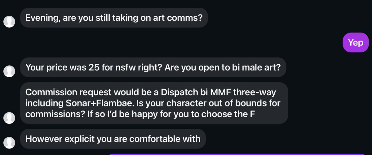 batvom_it's tweet photo. Commission🖤
#fyp #dispatch #artporn https://t.co/M4pUCO8nfg