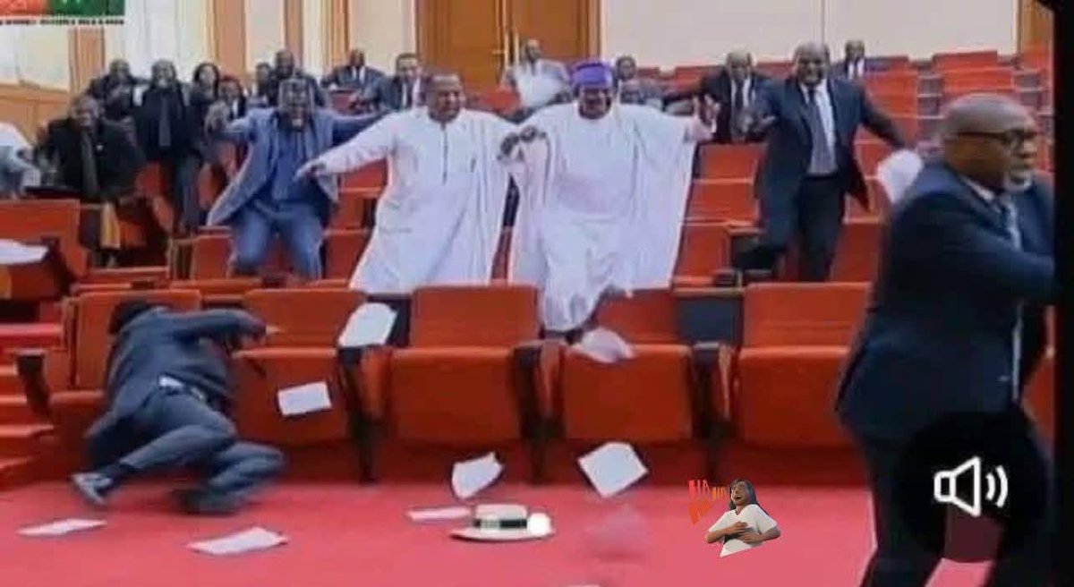 engrICO2015's tweet image. BREAKING NEWS FROM SENATE!
War in Senate: Abaribe Clashes with Northern Senator Over Provocative Remark Against Nnamdi Kanu | Daily Hama 
Drama unfolded in the Senate today following a heated exchange between Senator Enyinnaya Abaribe and a northern colleague who allegedly made a…