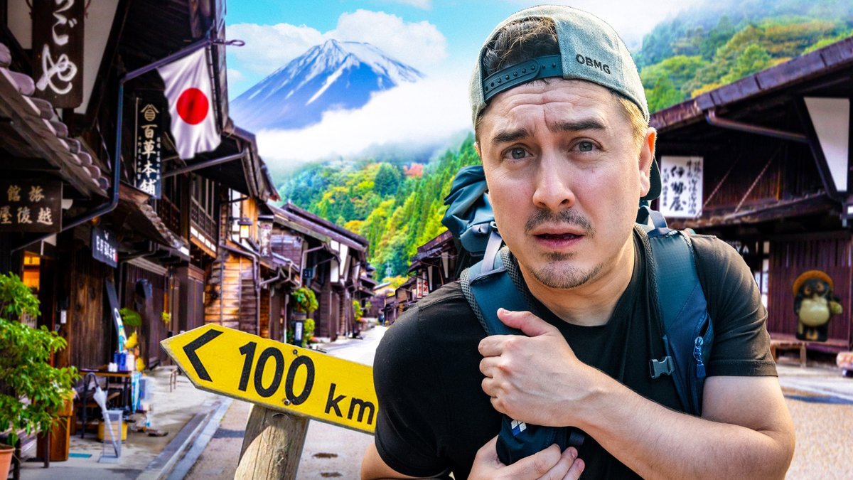 (*NEW Video*) I Survived 72 Hours in Japan's Most Remote Mountains

We're back!

As Natsuki and I set off on an epic 100km journey through the mountains of central Japan, along the legendary Nakasendo trail.

I've been wanting to do this for years and it didn't disappoint, for