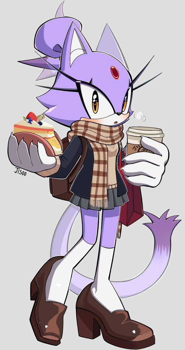 JisooGunn's tweet image. Blaze the Cat 🩵💜
#sonaze #SonicTheHedgehog #blazethecat #Commission #sonazeart #blaze