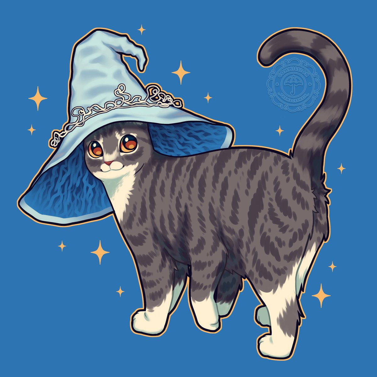 Pet Portrait Commission for @/Madison ! ✨🪻
Thank you so much for commissioning me! ♡  

#VGenComm  / #Commission