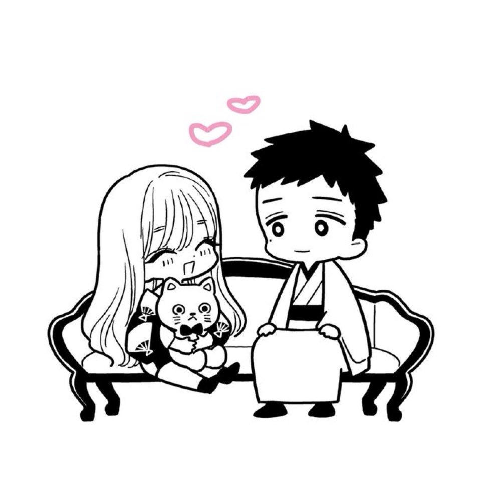 I decided to color this. They’re so in love. They drive me crazy. Hi guys I hope you like my coloring. 

#MyDressUpDarling #MangaColoring #SonoBisqueDollWaKoiWoSuru