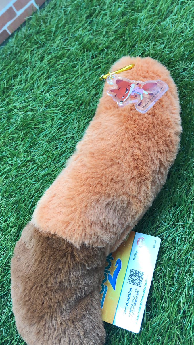 ぬいぐるみコーナーから、 ズートピア2 しっぽポーチが登場 いたしまし