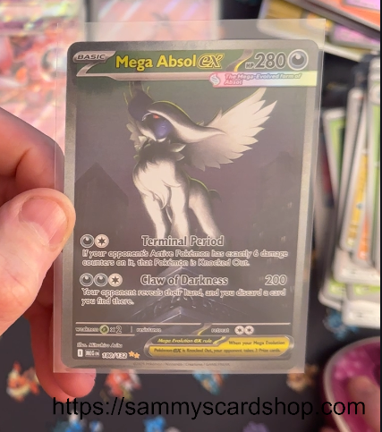 SammysCardShop's tweet photo. @1zylizzy with this beautiful Mega Absol EX! https://t.co/iWFFzqmGTA