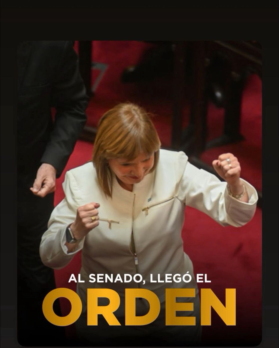 suarezrow's tweet image. Llego el orden @PatoBullrich 
Fin.