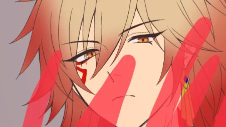 やはり目の塗りするだけで絵のモチベだいぶ上がる