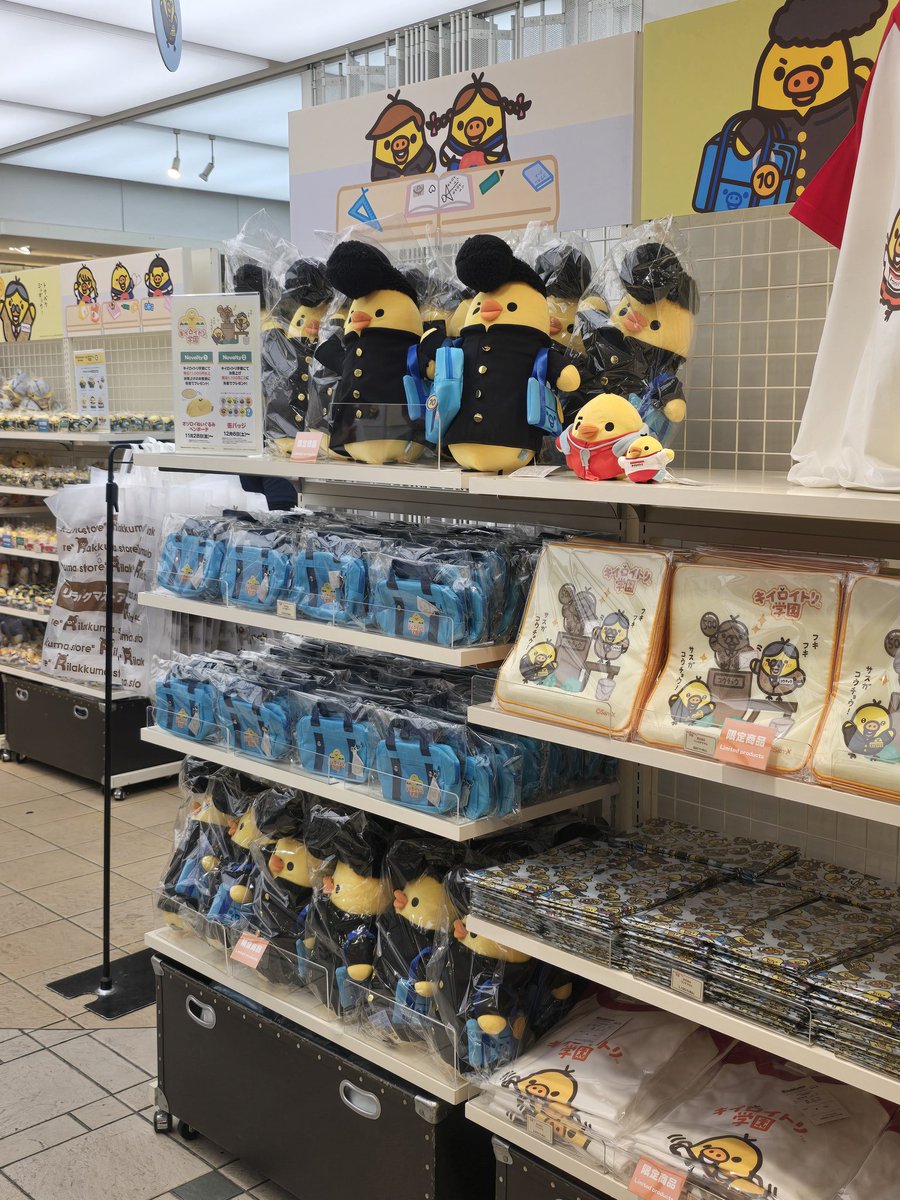 11/29（土）キイロイトリ学園 9時56分 ぬいぐるみ補充されて沢山の